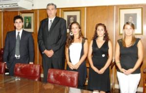 Primera Jura del a�o 2011 en el Colegio de Abogados Departamental